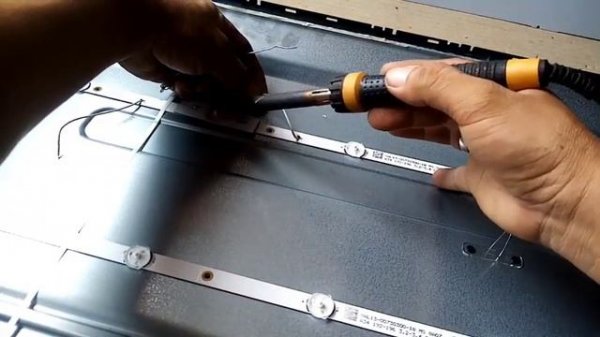 Skyworth led tv no backlight 40inch..how to replace backlight..