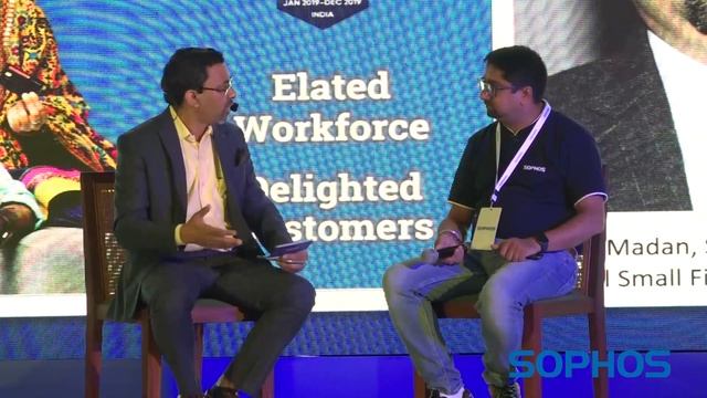 Fireside chat by Sunil Sharma, MD, Sophos & Vishal Madan, VP - IT, Capital Small Finance Bank Ltd. смотреть онлайн