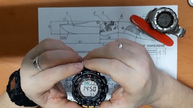 Casio Pro Trek PRG-240 - шикарные часы !!!Через три года !!! смотреть онлайн