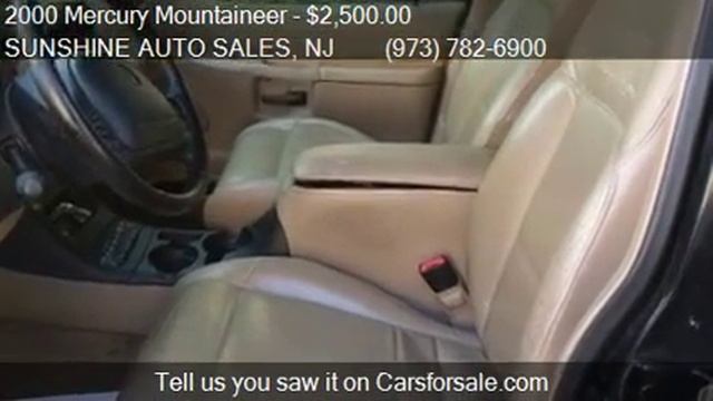 2000 Mercury Mountaineer FULLY LOADED AWD for sale in Pater смотреть онлайн