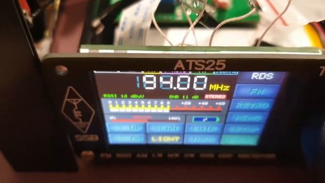 ATS25 управление подсветкой экрана