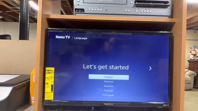 Westinghouse 24-inch Roku TV— unboxing and initial set-up смотреть онлайн