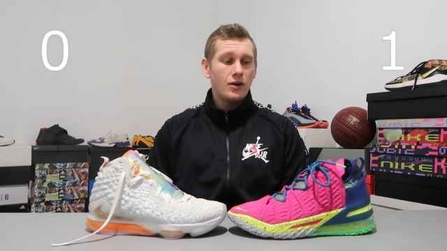 Lebron 17 VS Lebron 18 смотреть онлайн