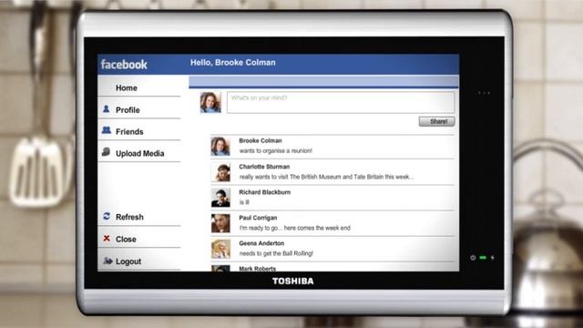Toshiba JournE Touch - Facebook - Gift idea 2009! - Tablet touch смотреть онлайн