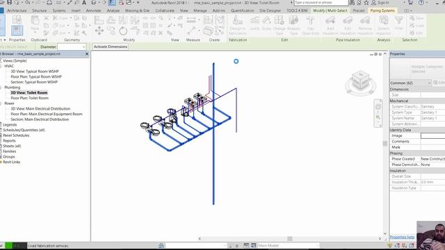 REVIT PIPING Fabrication смотреть онлайн