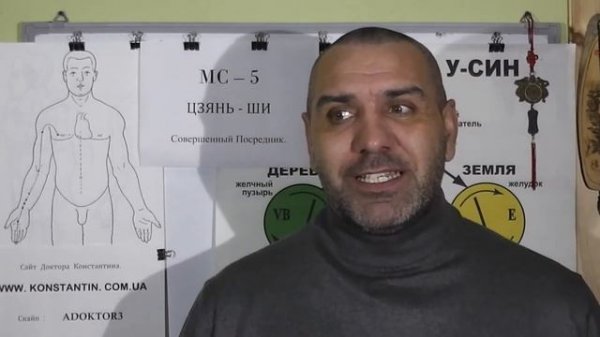 Расслабляем Тройной Обогреватель точками акупунктуры.