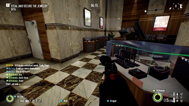 PAYDAY 2 Diamond Store ONE DOWN - Bag Throwing Simulator - SICKdistic Gameplay смотреть онлайн