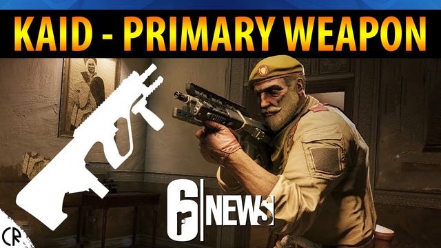 Kaid Primary Weapon & Icon - 6News - Tom Clancy's Rainbow Six Siege смотреть онлайн