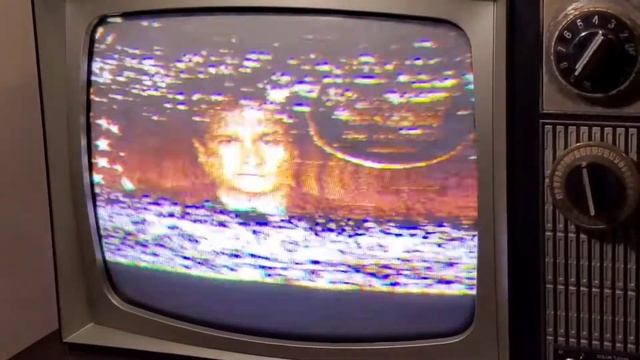 ZENITH vacuum tube color TV test смотреть онлайн