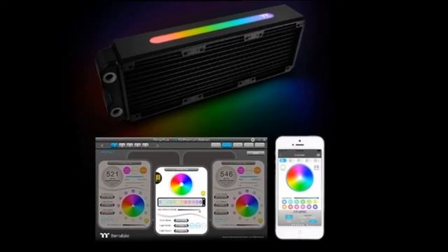 THERMALTAKE PACIFIC RL360 PLUS RGB RADIATOR смотреть онлайн
