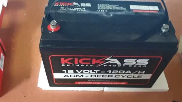 Kickass 12v 20a charger 120ah agm battery смотреть онлайн