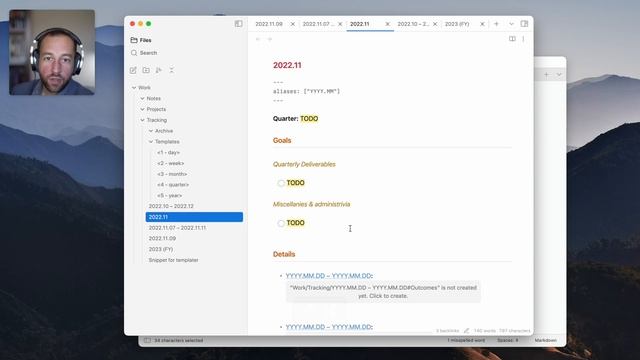 Work tracking with Obsidian embeds смотреть онлайн