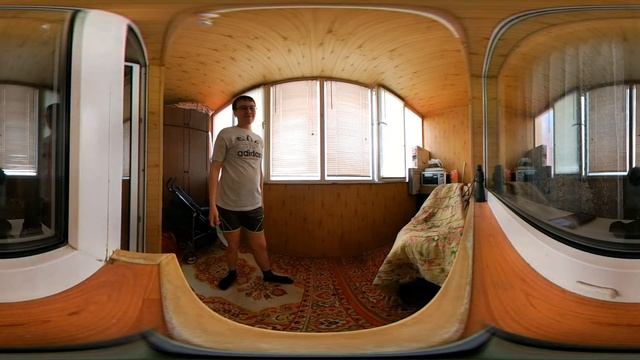Видео 360 градусов тест!!! со звуком 5.1 (1 тест)