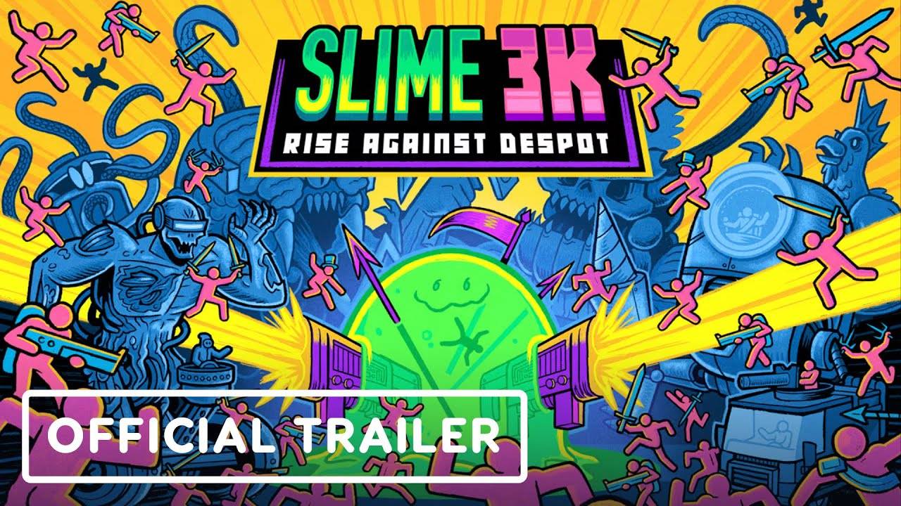 Slime 3K: Rise Against Despot - Официальный Трейлер Запуска смотреть онлайн
