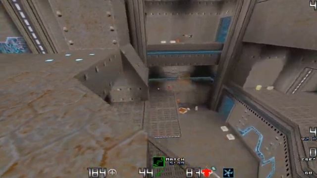 Quake2 180 prediction rail on Aerowalk смотреть онлайн