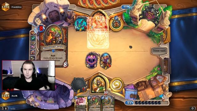 Highlander Hunter guide in legend - Darkmoon Races - Hearthstone смотреть онлайн