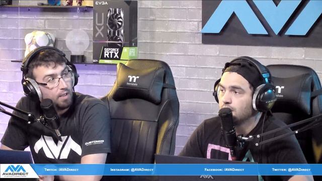 AVADirect Live | Ryzen 3000 Benchmarks, Dad Jokes + RGB Fan Kit Giveaway! смотреть онлайн