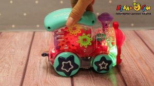 Паровоз GEARWHEEL TRAIN GEAR с шестеренками световые звуковые эффекты