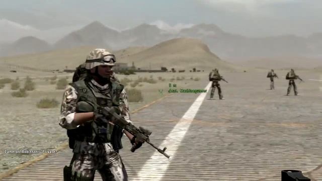 ArmA II Operation Arrrowhead Gameplay, vehicles, and weapons. (Maxed out Graphics) смотреть онлайн
