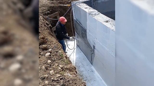 Броня Акваблок Эффект НГ для гидроизоляции цокольного этажа типографии г. Георгиевск. смотреть онлайн