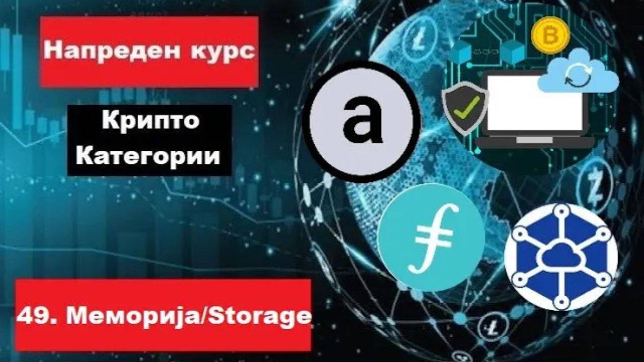 Крипто техничка анализа Напреден курс 49. Категории на крипто коини токени Storage/Меморија
