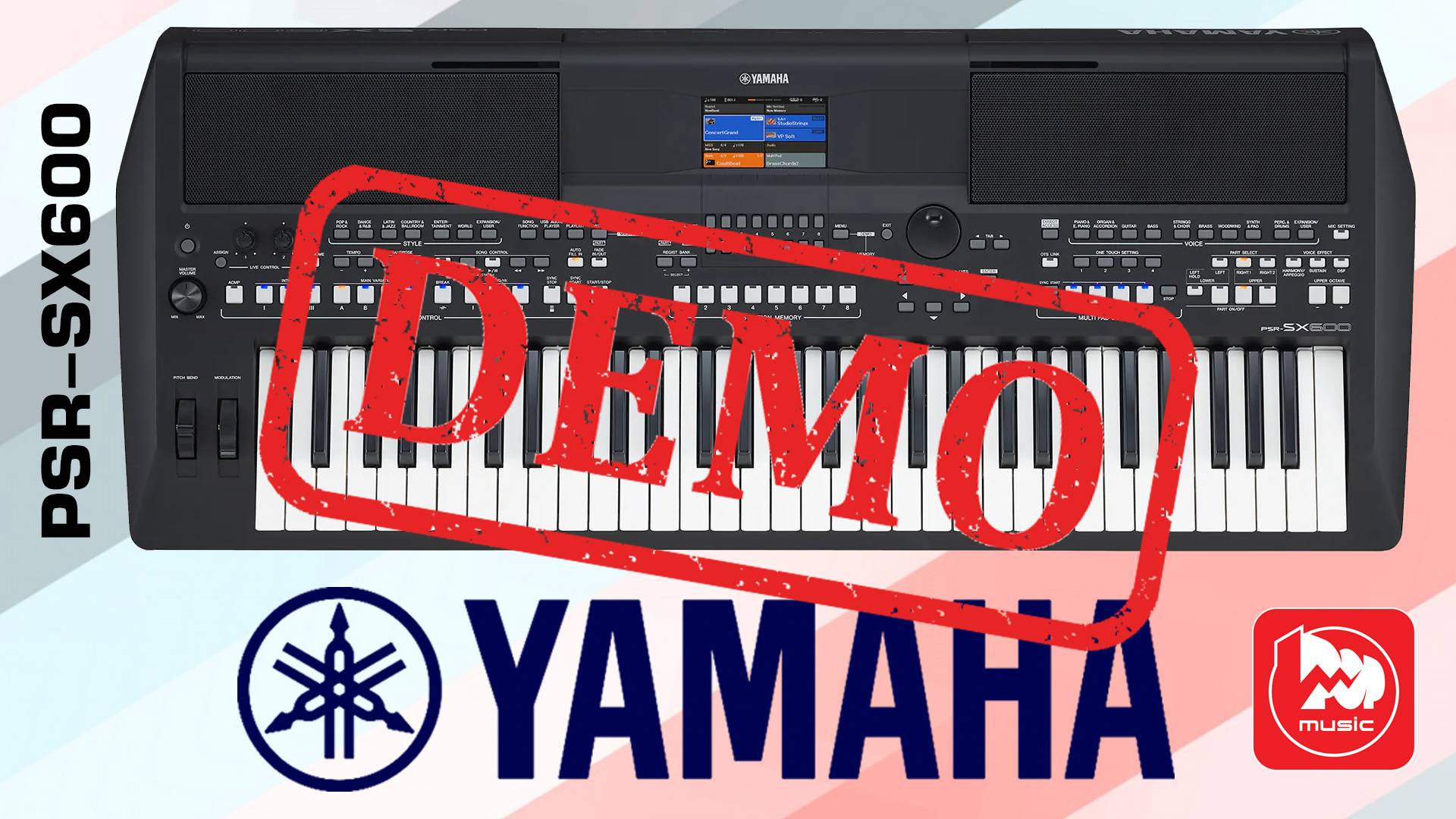 Синтезатор YAMAHA PSR-SX600 - демонстрация звучания смотреть онлайн