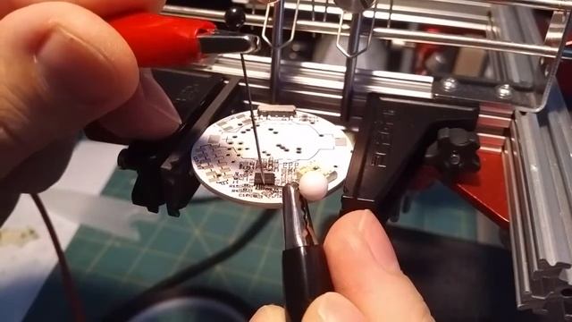 Пайка платы механических часов смотреть онлайн