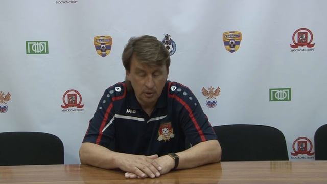 Пресс-конференция после игры "Строгино" - "Днепр". Силованов В. М. смотреть онлайн