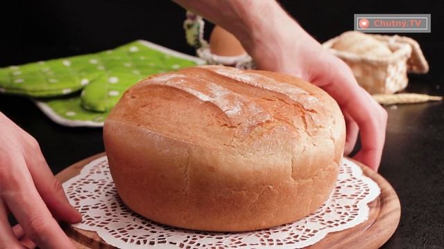 20 minut stačí, aby nakynul. Takhle připravíte chleba v hrnci!| Chutný TV смотреть онлайн