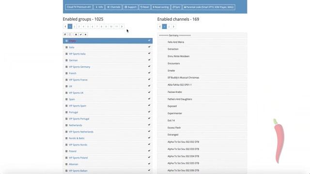 Cloud TV Editor - Edit and customise your IPTV list смотреть онлайн