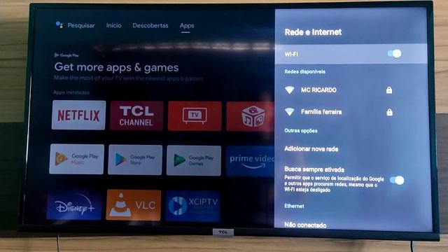 Como ligar o wi-fi da smart tv tcl смотреть онлайн