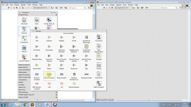 УРОК 3. Конструкция выбора, конструкция CASE в LabVIEW смотреть онлайн