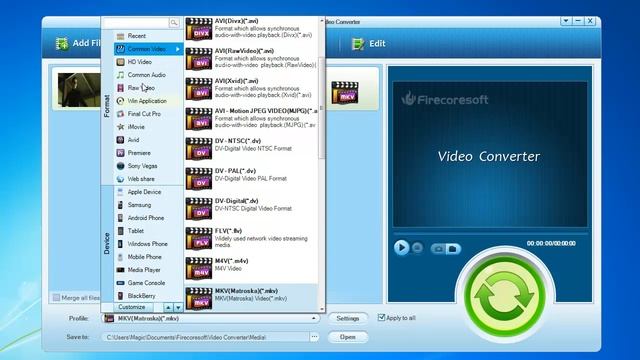 How to convert MKV file to WMV video смотреть онлайн