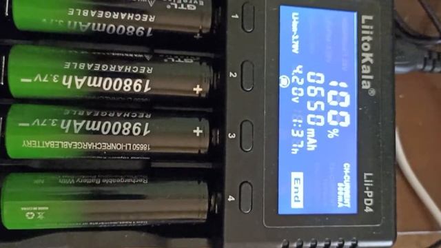 Обзор реальный на батареи 18650 с мощностью 19800!!!!! смотреть онлайн