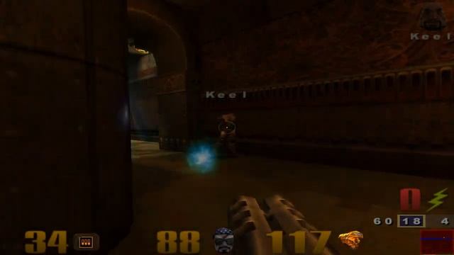 Quake 3 Arena multiplayer gameplay [Free For All] смотреть онлайн