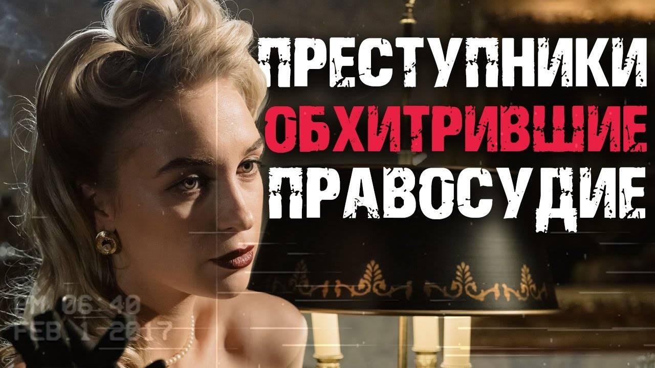 Преступники обхитрившие правосудие смотреть онлайн