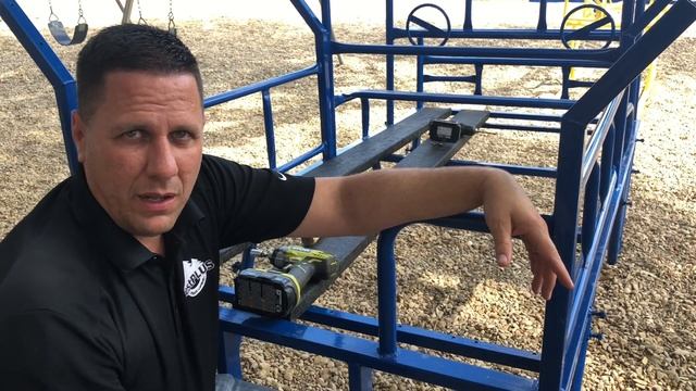 NEC Playground Project with John McWilliams applying BestPLUS Plastic Lumber смотреть онлайн