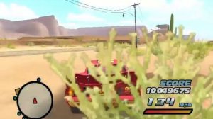 Cars The Video Game | Lightning McQueen | Driving Around Radiator Springs