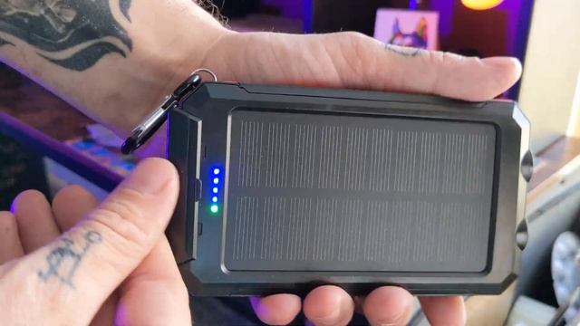 YELOMIN Solar Power Bank [20000mAh] - Unboxing & Review смотреть онлайн
