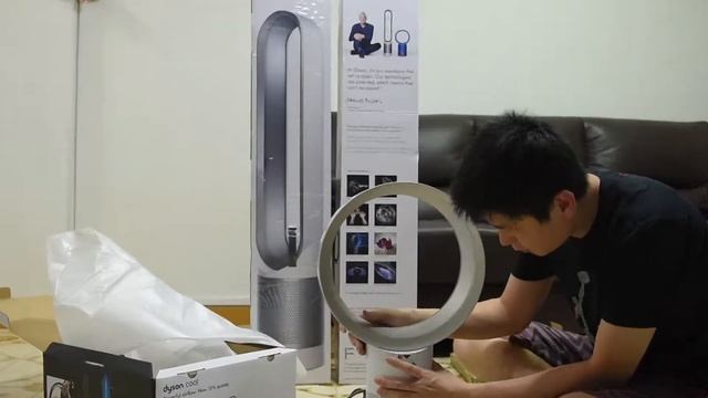 Unbox - Dyson AM06 Desk White смотреть онлайн