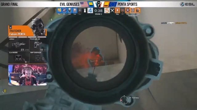 Rainbow Six Siege: Final Moments of Six Invitational 2018 Penta v EG смотреть онлайн
