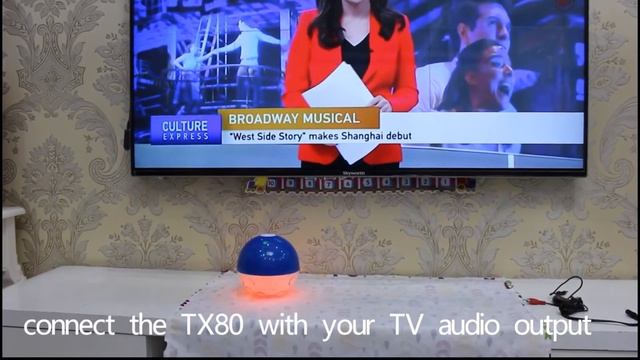Portable Wireless Stereo Music Transmitter for TV, Connected to 3.5mm AUX Audio Devices смотреть онлайн
