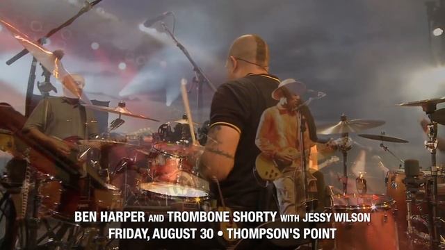 Ben Harper & Trombone Shorty live August 30 смотреть онлайн