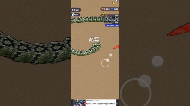гонка Snake