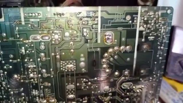 how to repair crt tv retrace lines problem for new B смотреть онлайн