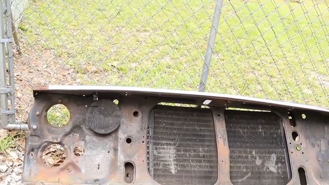 FIXING THE RADIATOR SUPPORT ON A C10 смотреть онлайн
