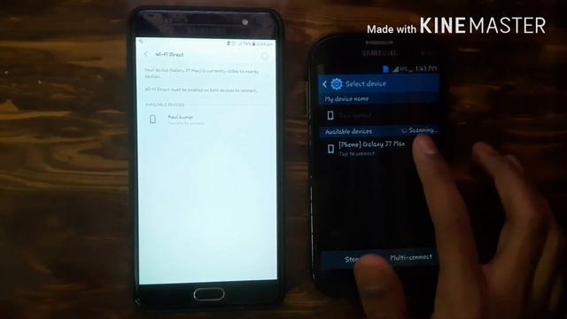 How we share files using Wifi Direct.... смотреть онлайн