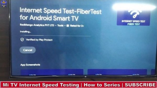 Internet speed test in MI TV | Android TV internet speed test