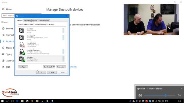 Toshiba BlueTooth TY-WSP54EU Δοκιμή Ήχου (sound check) смотреть онлайн