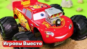Играем в игрушки вместе! Играем в машинки ! Модельки из мультика Тачки ! машинки из мультфилма